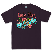 Plum little miss first grade Premium Tee - RanaPortraitStore