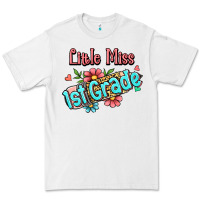 White little miss first grade Premium Tee - RanaPortraitStore