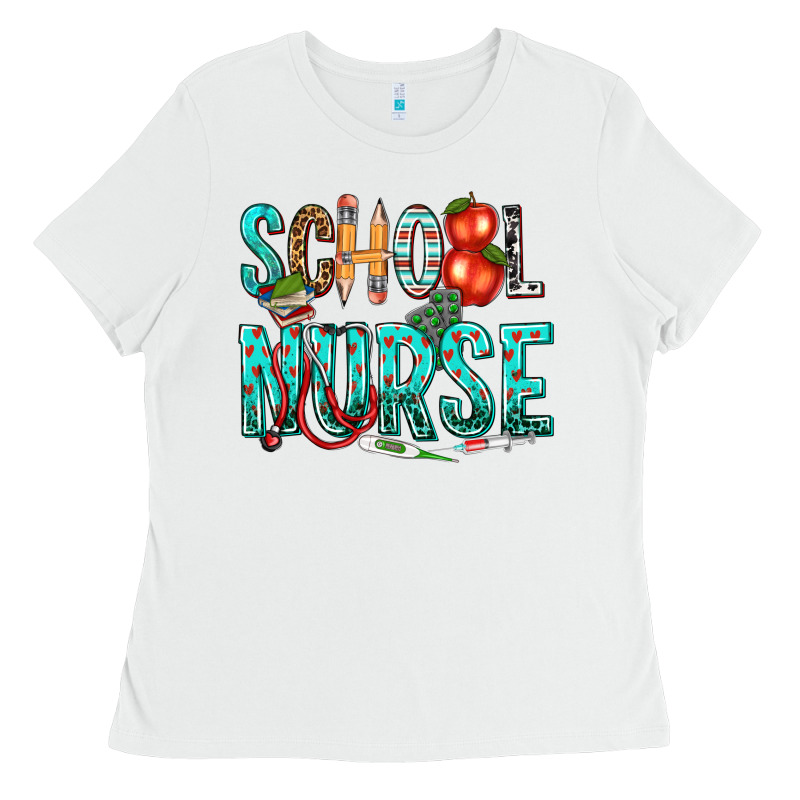 School Nurse Ladies Tee by texasbilliewilder | Teevron