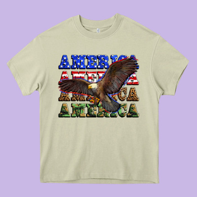 America America America America Heavy Core Tee Designed By Zillion Design Studio