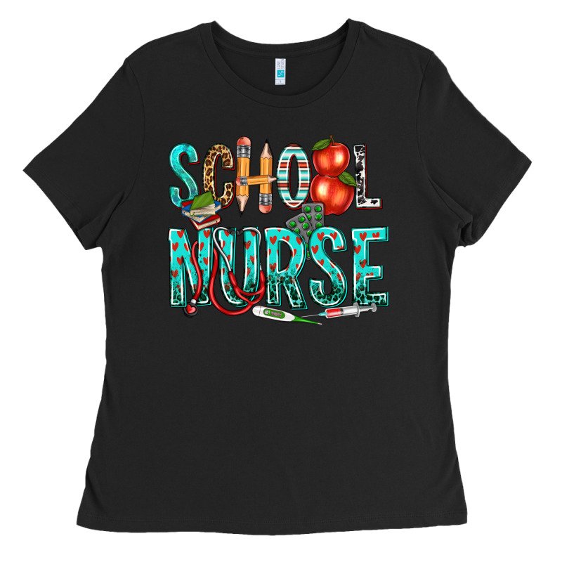School Nurse Ladies Tee by texasbilliewilder | Teevron