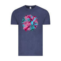 Vintage Denim v.d gemstone's patches Vintage Tee - AdoDesignShop