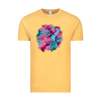 Vintage Mustard v.d gemstone's patches Vintage Tee - AdoDesignShop