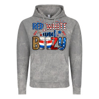 Cloud Rock red white and boozy Vintage Hoodie - RanaPortraitStore