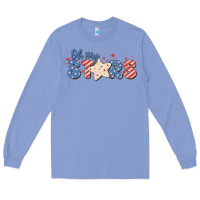 Colony Blue oh my stars Long Sleeve Tee - MaliasSmallBusiness
