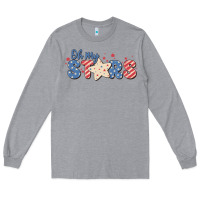 Heather Grey oh my stars Long Sleeve Tee - MaliasSmallBusiness