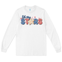 White oh my stars Long Sleeve Tee - MaliasSmallBusiness