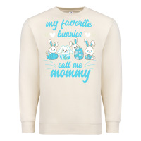Sandshell My Favorite Bunnies Call Me Mommy Premium Sweatshirt - Bettercallsaul