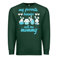Sports Green My Favorite Bunnies Call Me Mommy Premium Sweatshirt - Bettercallsaul