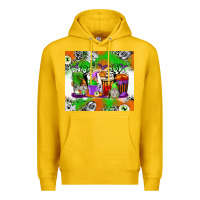 Lemon Halloween Coffee Cups Premium Hoodie - texasbilliewilder