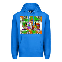 True Royal Halloween Coffee Cups Premium Hoodie - texasbilliewilder