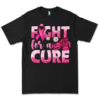 Black Fight For a Cure Premium Tee - texasbilliewilder