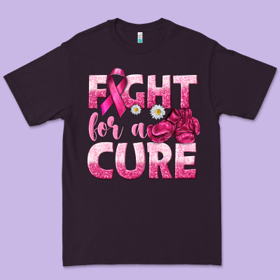 Fight For A Cure Premium Tee Designed By Texasbilliewilder
