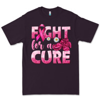 Plum Fight For a Cure Premium Tee - texasbilliewilder