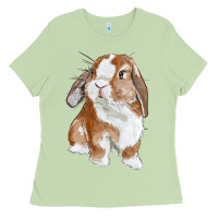 Matcha cute bunny Ladies Tee - RanaPortraitStore