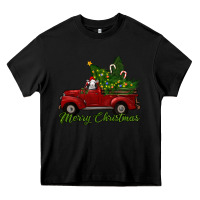 Black merry christmas baby sheep trees with truck Heavy Core Tee - RanaPortraitStore