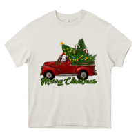 Merry Christmas Baby Sheep Trees With Truck Heavy Core Tee | Teevron