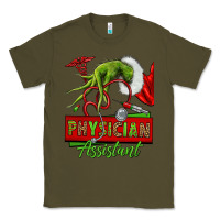 Army Green christmas character hand physician assistant Classic Tee - NancyCooperArtShop
