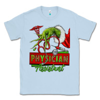 Dusty Blue christmas character hand physician assistant Classic Tee - NancyCooperArtShop