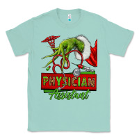 Seafoam christmas character hand physician assistant Classic Tee - NancyCooperArtShop