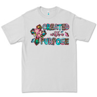 Dove Grey created with a purpose Premium Tee - AdoDesignShop