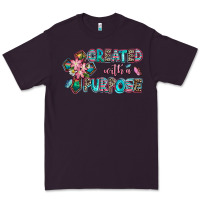 Plum created with a purpose Premium Tee - AdoDesignShop