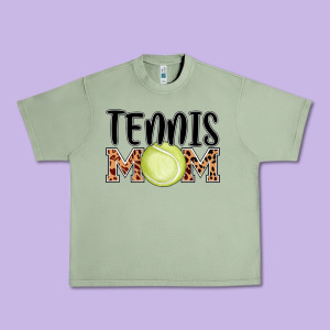 Tennis Mom Urban Heavy Tee Designed By Adodesignshop