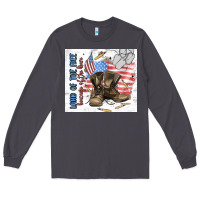 Smoke land of the free Long Sleeve Tee - MaliasSmallBusiness