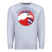 Heather Grey America Since 1776 Premium Sweatshirt - Bettercallsaul