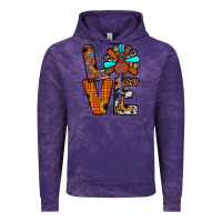 Cloud Purple turkey love Vintage Hoodie - JahusDesignShop