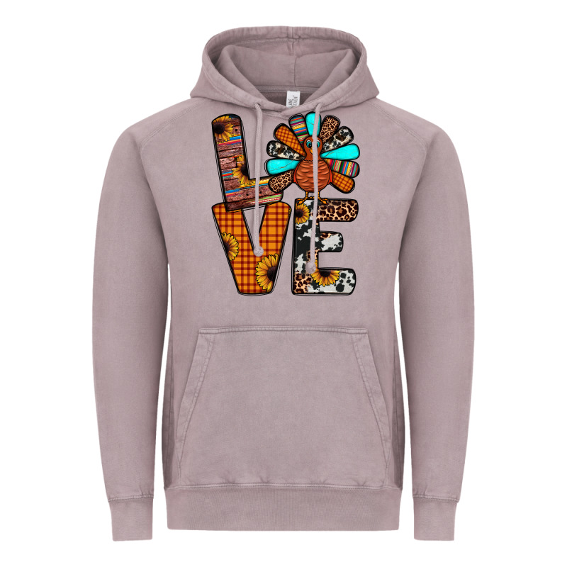 Turkey Love Vintage Hoodie by JahusDesignShop | Teevron
