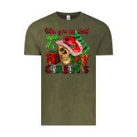 Vintage Olive when you are dead inside its Christmas Vintage Tee - AdoDesignShop