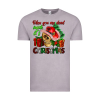 Vintage Zinc when you are dead inside its Christmas Vintage Tee - AdoDesignShop