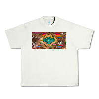 Pistachio western gemstone and leopard with serape licanse plate Urban Heavy Tee - Artiststas