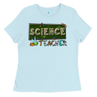 Baby Blue science teacher Ladies Tee - texasbilliewilder