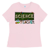 Bubblegum Pink science teacher Ladies Tee - texasbilliewilder