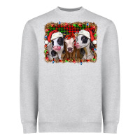 Heather Grey christmas heifers Heavyweight Sweatshirt - Jasminsmagicworld