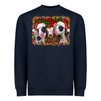 Navy christmas heifers Heavyweight Sweatshirt - Jasminsmagicworld