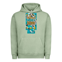 Pigment Oil Green Mama needs a drink slim can cooler mother's day Urban Hoodie - HowdyJamesFarm