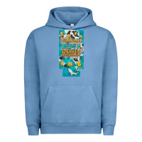 Pigment Pebble Blue Mama needs a drink slim can cooler mother's day Urban Hoodie - HowdyJamesFarm