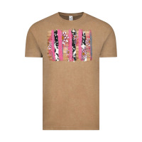 Vintage Coffee v.d cow and lotus brushstrock Vintage Tee - AdoDesignShop