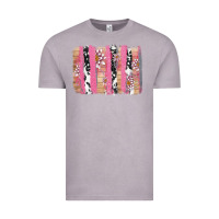 Vintage Zinc v.d cow and lotus brushstrock Vintage Tee - AdoDesignShop