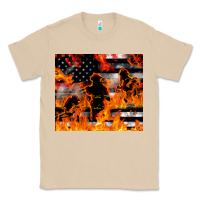 Mushroom firefighter thin red lin Classic Tee - LillyAllenDesigns