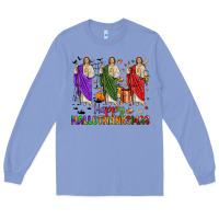 Colony Blue san judas happy  hallothanksmas Long Sleeve Tee - JahusDesignShop