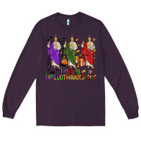 Plum san judas happy  hallothanksmas Long Sleeve Tee - JahusDesignShop