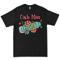 Black little miss fourth grade Premium Tee - RanaPortraitStore