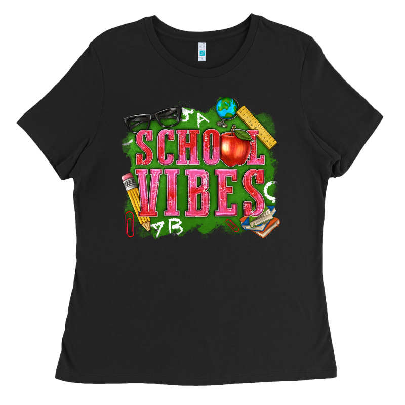 School Vibes Ladies Tee by texasbilliewilder | Teevron
