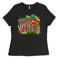 Black school vibes Ladies Tee - texasbilliewilder