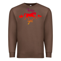 Chestnut Horse Girl Premium Sweatshirt - Bettercallsaul