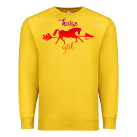 Lemon Horse Girl Premium Sweatshirt - Bettercallsaul